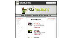 Desktop Screenshot of ozauctions.kiimi.com