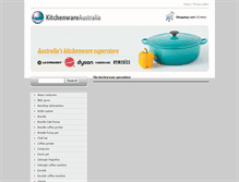 Tablet Screenshot of kitchenware.kiimi.com