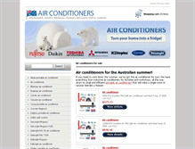 Tablet Screenshot of airconditioners.kiimi.com